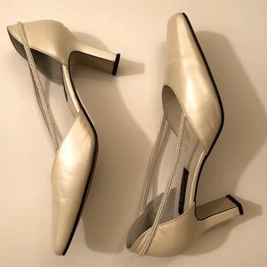 J. Renee’ Pearl heels, 11M, 2 1/2 in